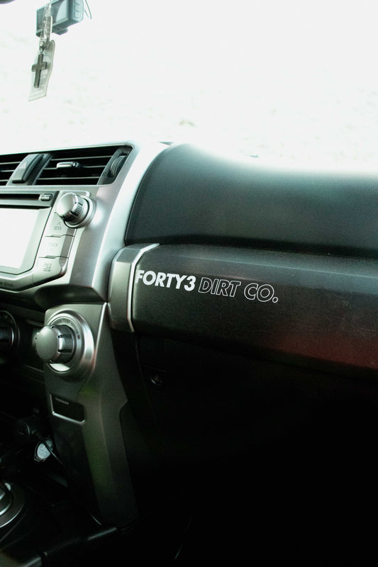 Box Logo Medium Sticker